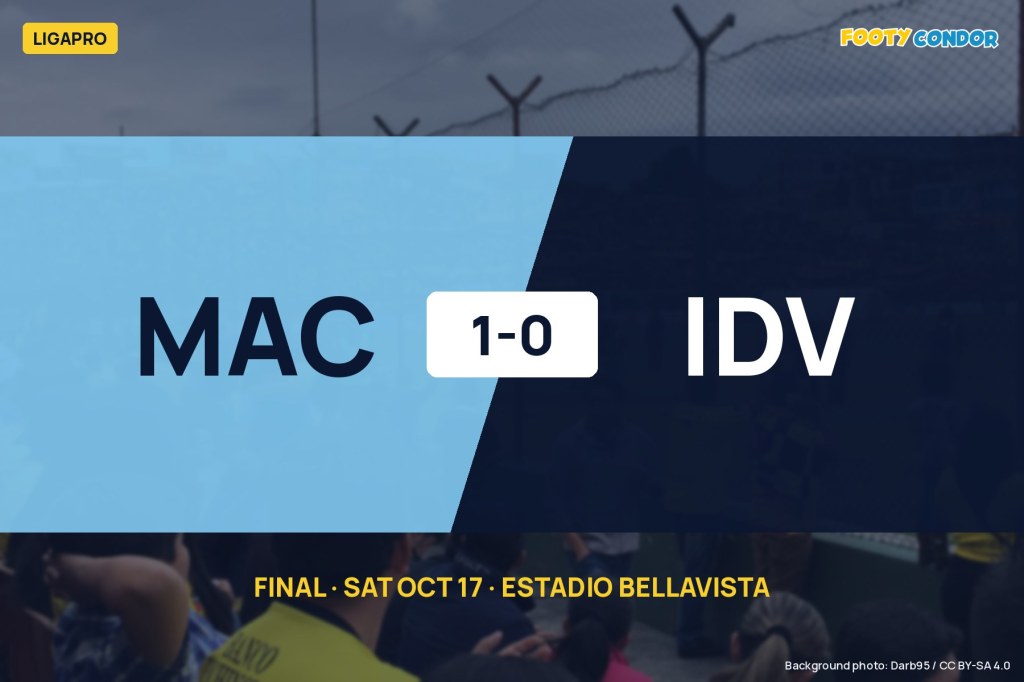 Independiente del Valle can clinch the LigaPro title at Macará on&nbsp;Saturday